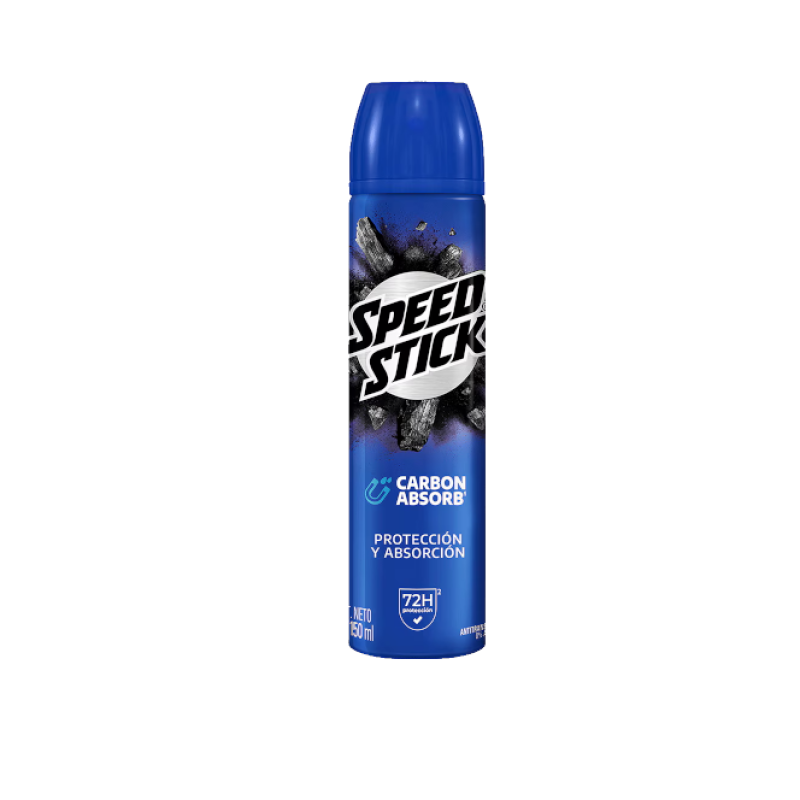 Antitranspirante en aerosol Speed Stick Carbon Absorb