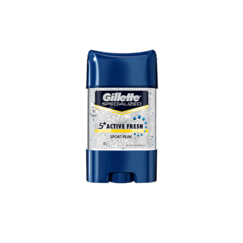Antitranspirante en gel Gillette Specialized Active Fresh Sport Peak.