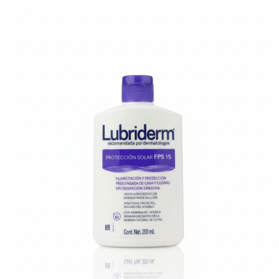 Crema protectora solar lubriderm