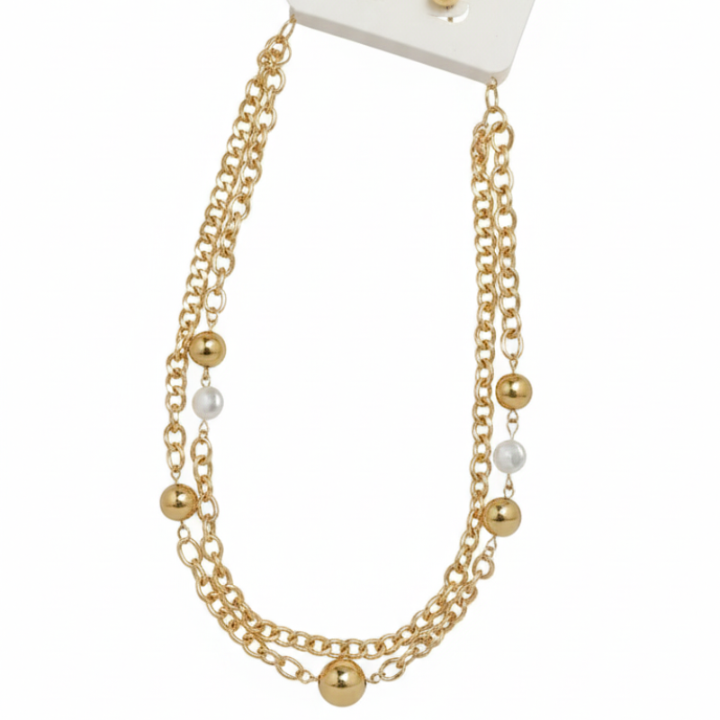 set collar michelle mas arete