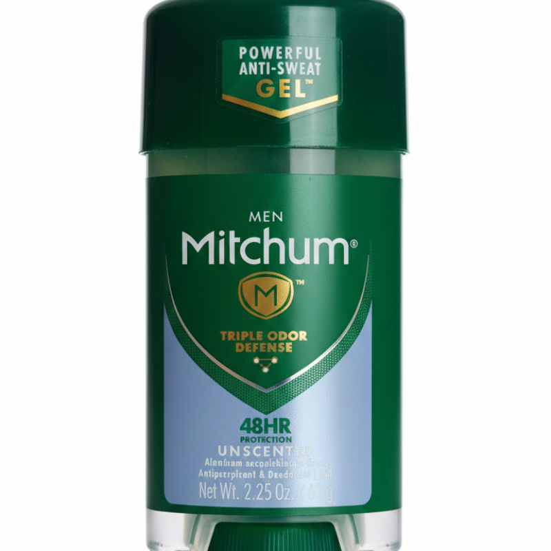 Antitranspirante en gel mitchum men