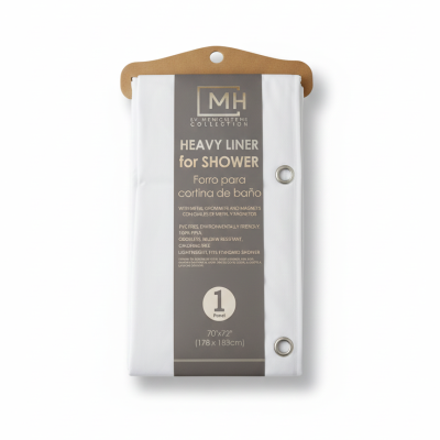 forro para cortina de baño MH de pvc
