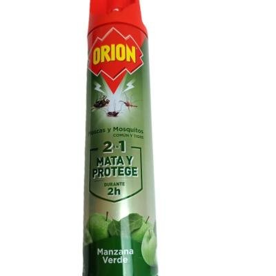 Insecticida moscas y mosquitos orion manzana verde