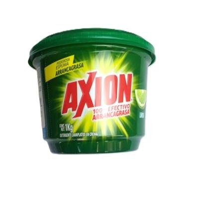 Detergente lavaplatos en crema axion 1kg