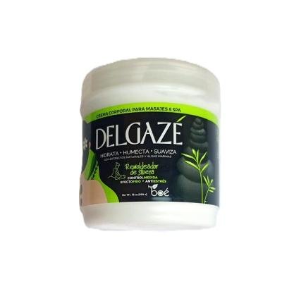 Crema corporal para masajes delgaze